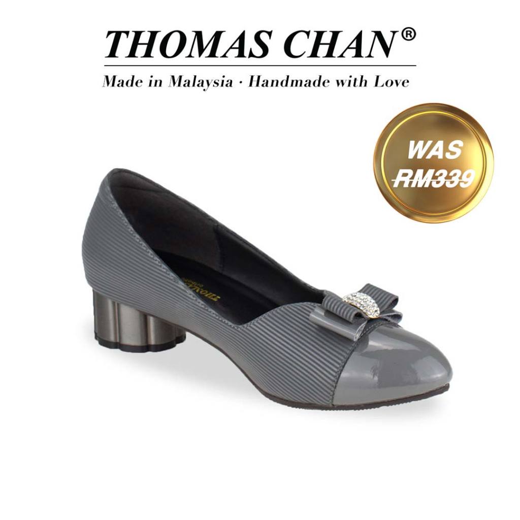 Thomas Chans Diamond Rhinestone Low Heel Pumps 1.5"inch [Od Office Wear Series][ODD SIZES LEFT]