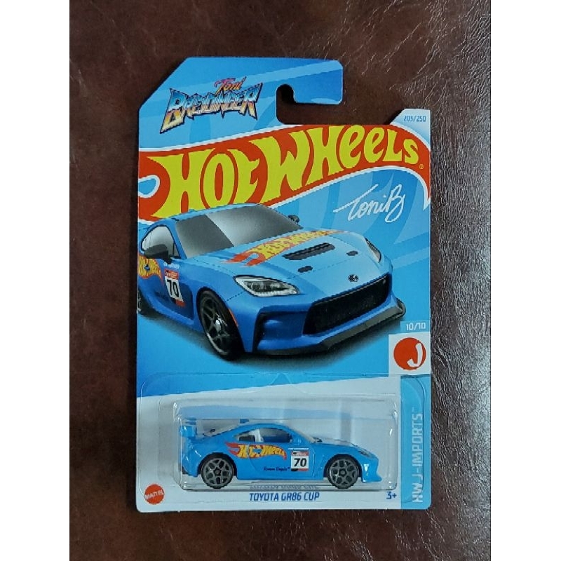 Hot Wheels Toyota GR86 / GR 86 Cup (สีน้ําเงิน) Toni Breidinger