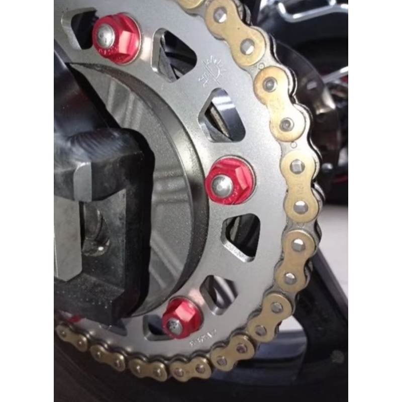 Honda CB650F CBR650F CBR650R CB650R CBR500R CB500X น็อตเฟืองโลหะผสม