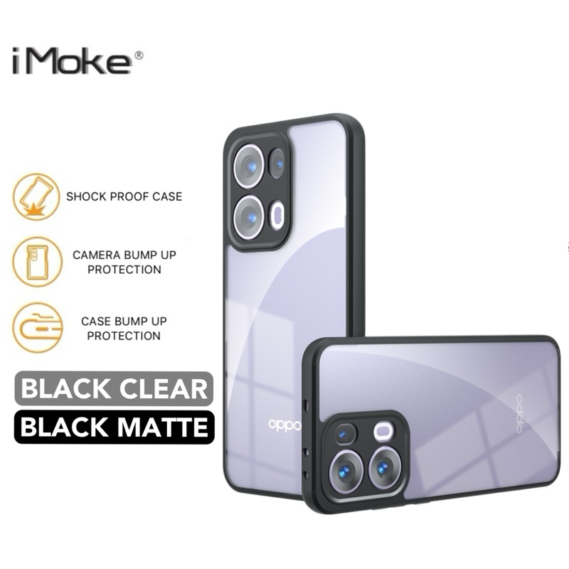 IMoke Case สําหรับ OPPO Reno 15 Pro/Reno 15F/Reno 14 Pro/Reno 14F/Reno 14/Reno 13F 5G/Reno 13 5G/Ren