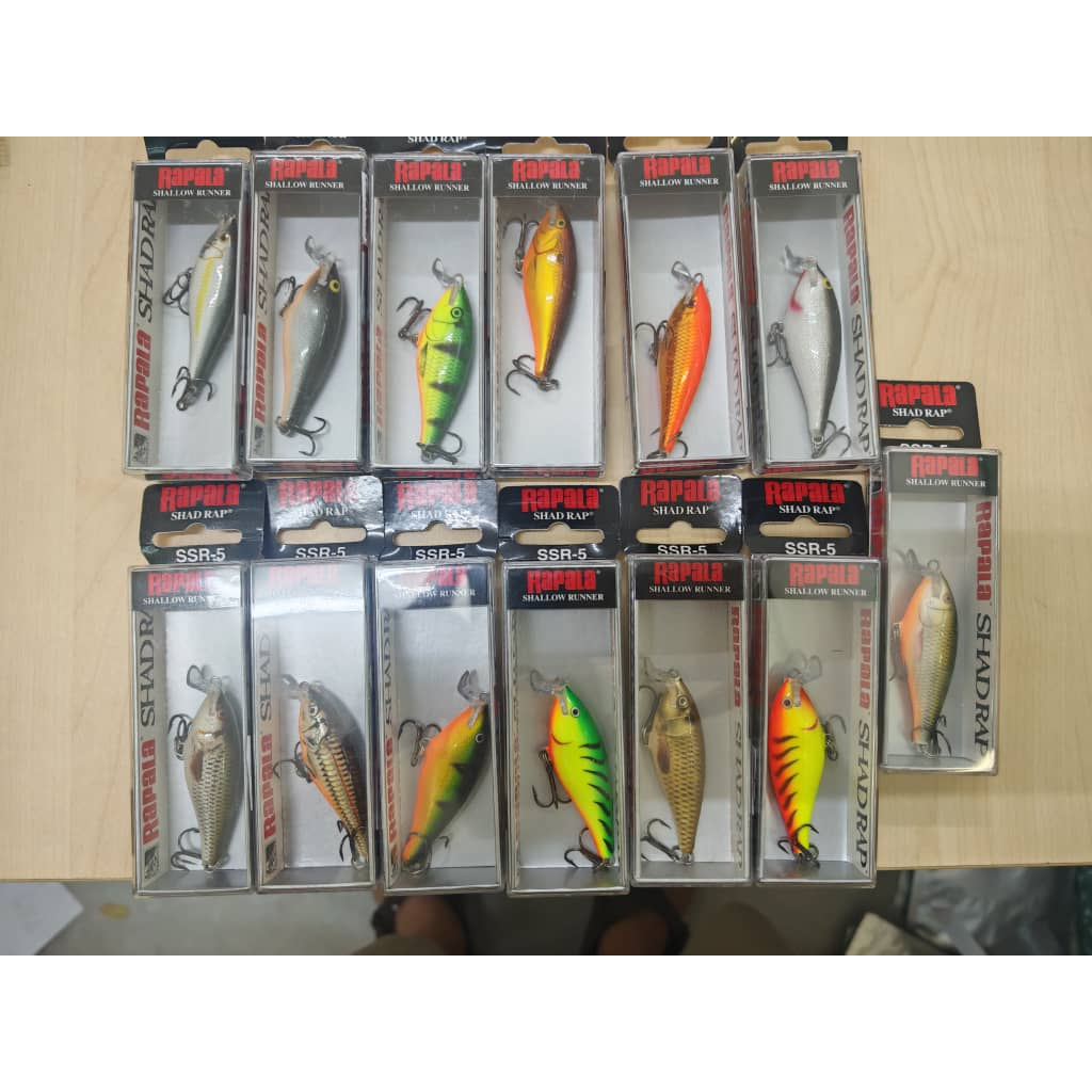 Rapala Shad Rap Shallow 05 5cm / 5g / 0.9-1.8 m / SSR05