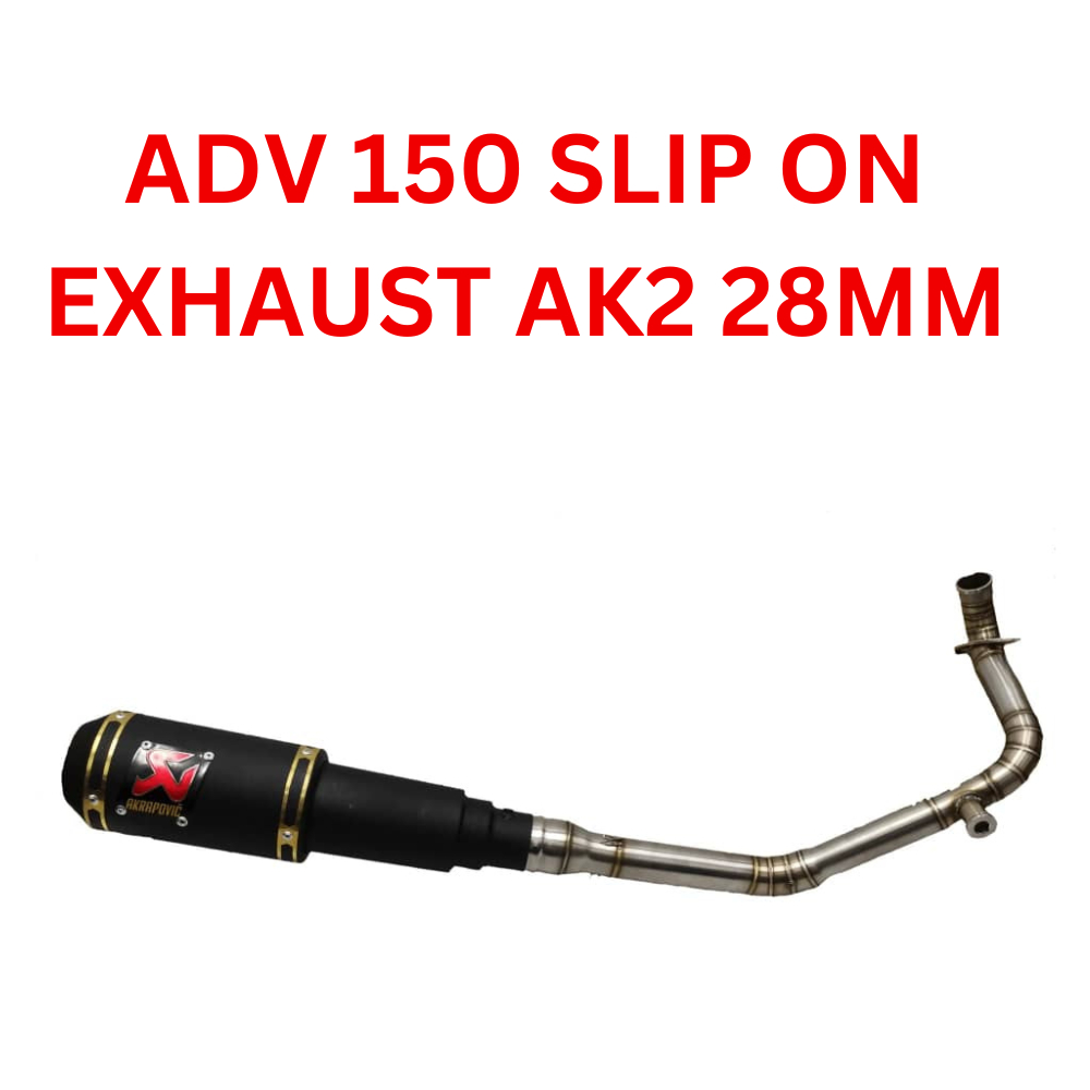 ADV 150 SLIP ON EXHAUST AK2 28MM / AK4 28MM MOTORCYCLE