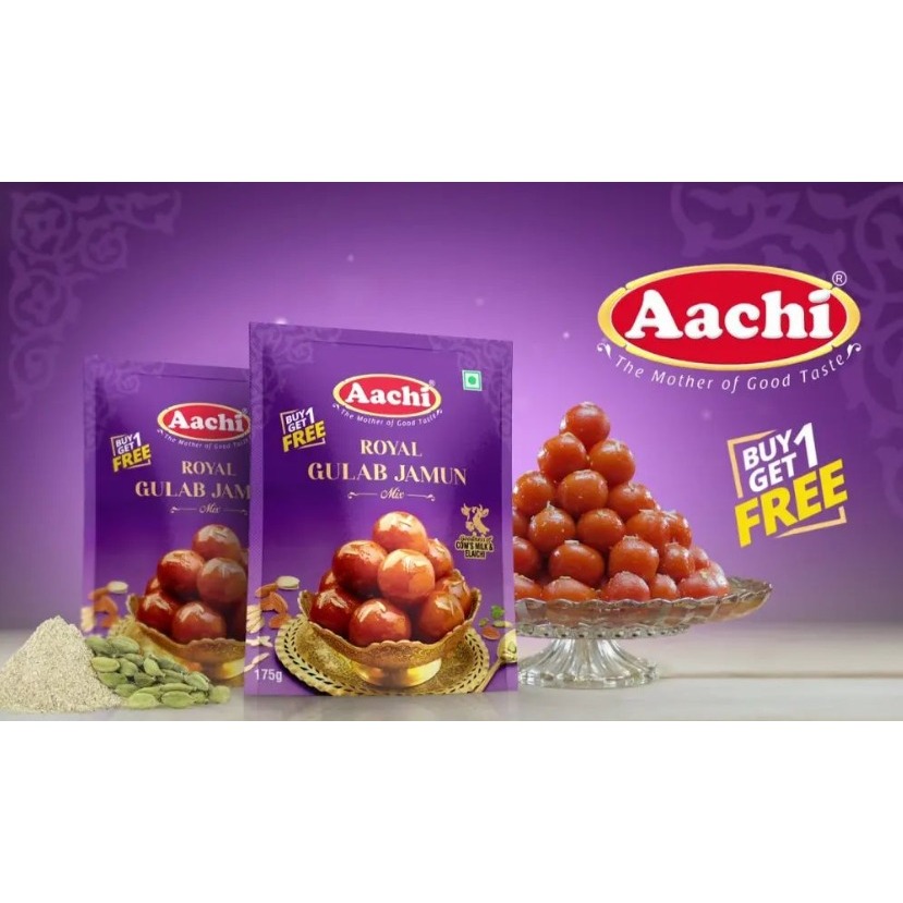 AACHI GULAB JAMAN MIX 175G