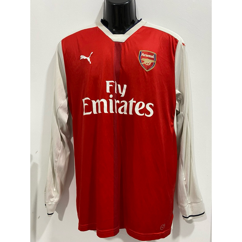 ARSENAL FC HOME JERSEY 2016/17 PUMA XL LONG SLEEVE