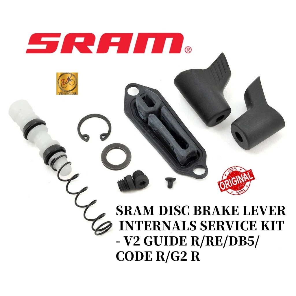 SRAM Repair service Kit ก้านดิสก์เบรกไฮดรอลิกชิ้นส่วนภายใน - SRAM GUIDE R, V2 GUIDE R, RE, DB5, G2 R