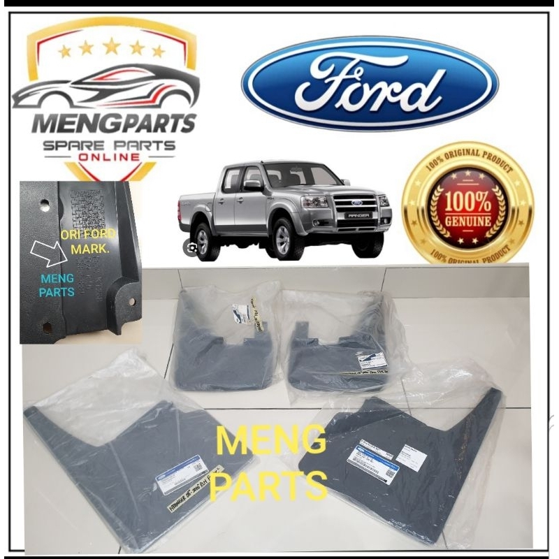 FORD RANGER T5 WE TDCI 08Y-2011Y FRONT & REAR MUDFLAP UR87-51-841 UR87-51-851 UR89-51-81 UR89-51-881