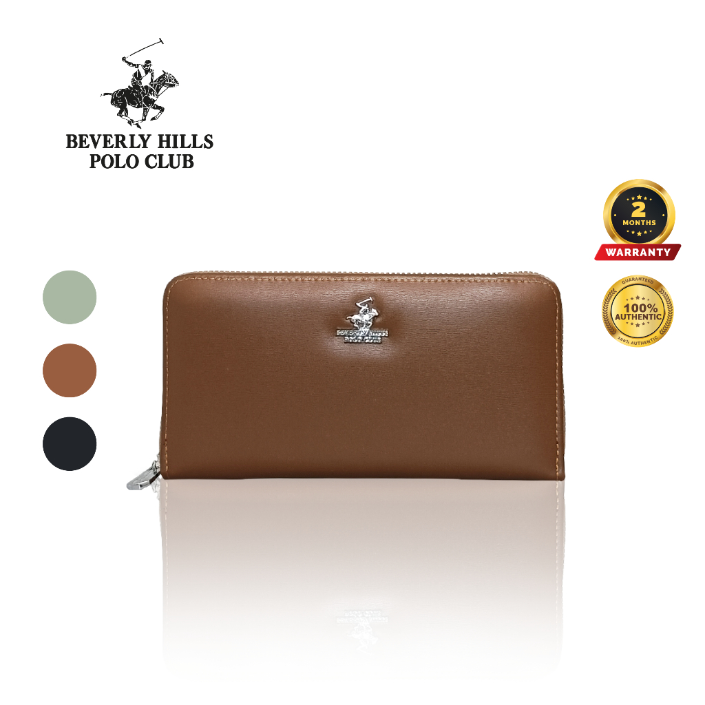 Beverly Hills Polo Club Ladies Leilani กระเป๋าสตางค์ใบยาว Elegant Dompet Panjang BHWL1024-2397126