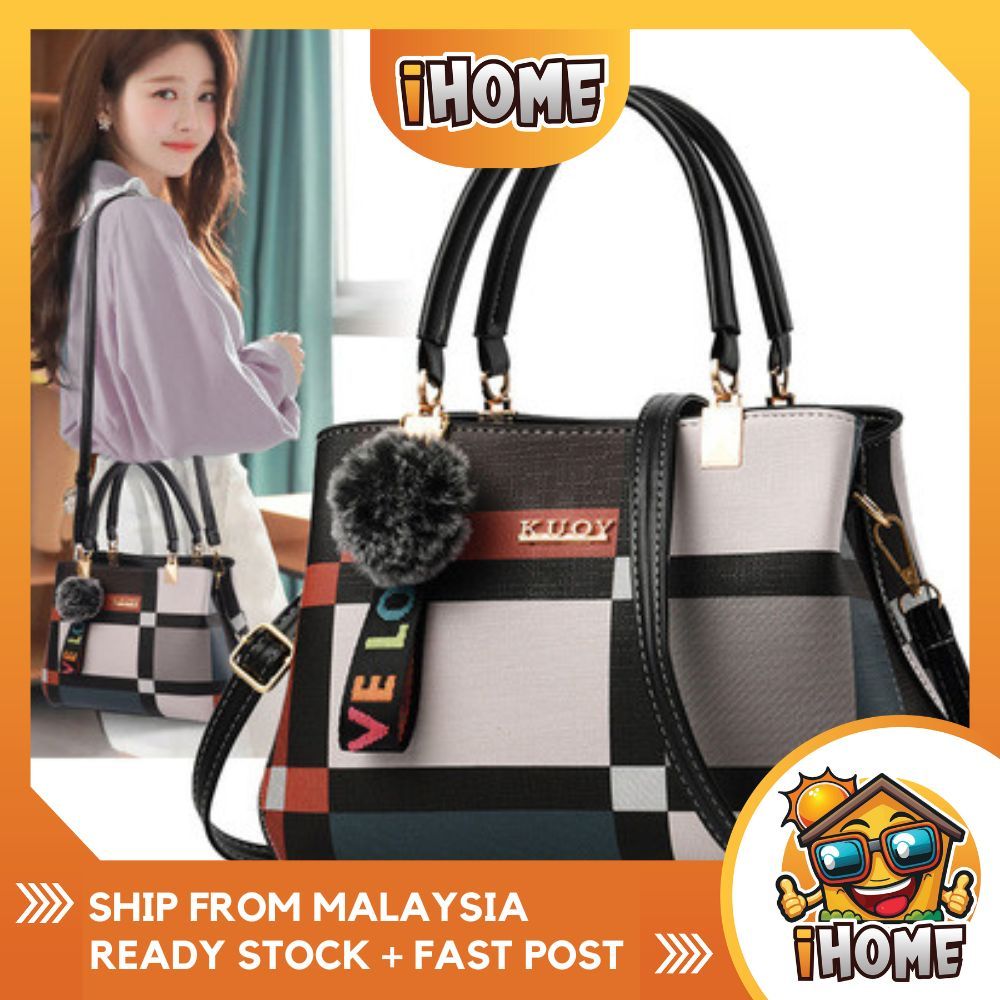 IHOME 1226 Ladies Leisure Travel Messenger Bucket Bag Female Bag Ladies Handbag Dinner Gift