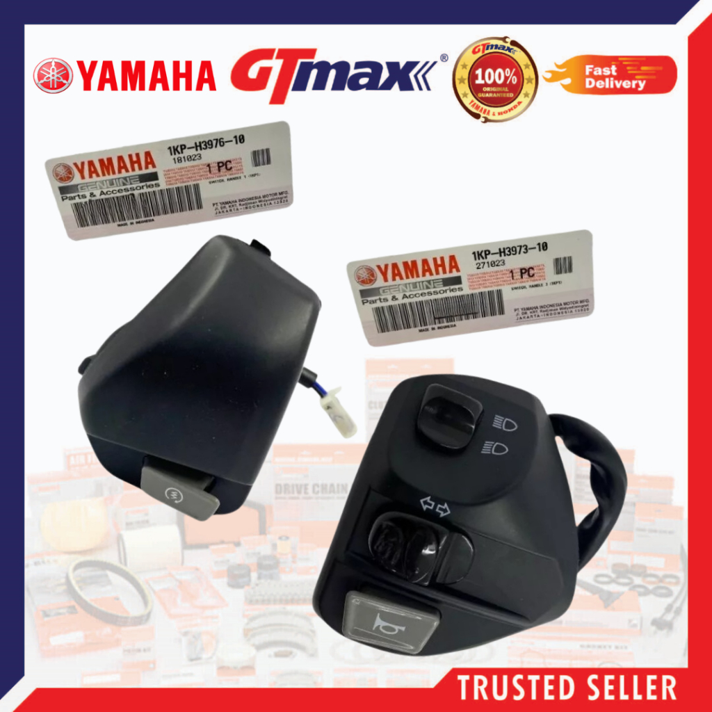 EGO AVANTIC SWITCH HORN SIGNAL STARTER HANDLE DIJAMIN YAMAHA - 1KP-H3976-10 1KP-H3973-10