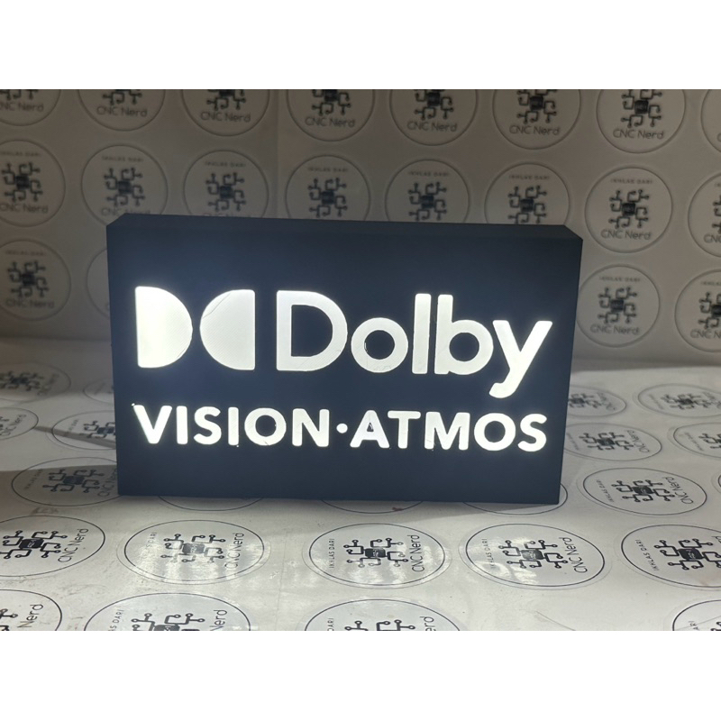 Dolby Vision Atmos USB LED Lightbox