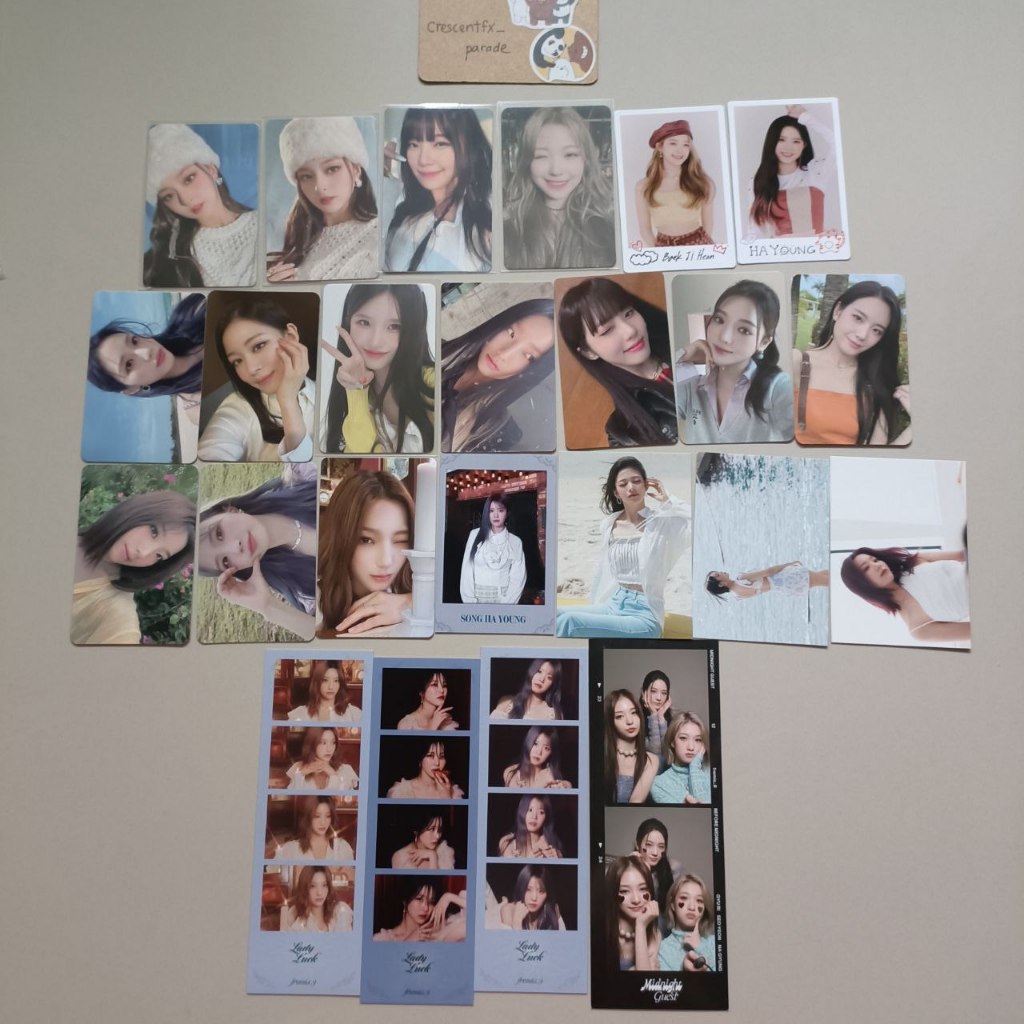 Ais_9 จากกล่อง momento ของเรา ตั๋ว 9 ทางจาก_9 อวยพรฤดูกาล ร้านเพลงสากล POB photocard