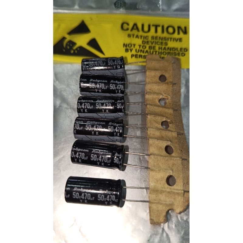 470uf 50v Rubycon 470uf50v