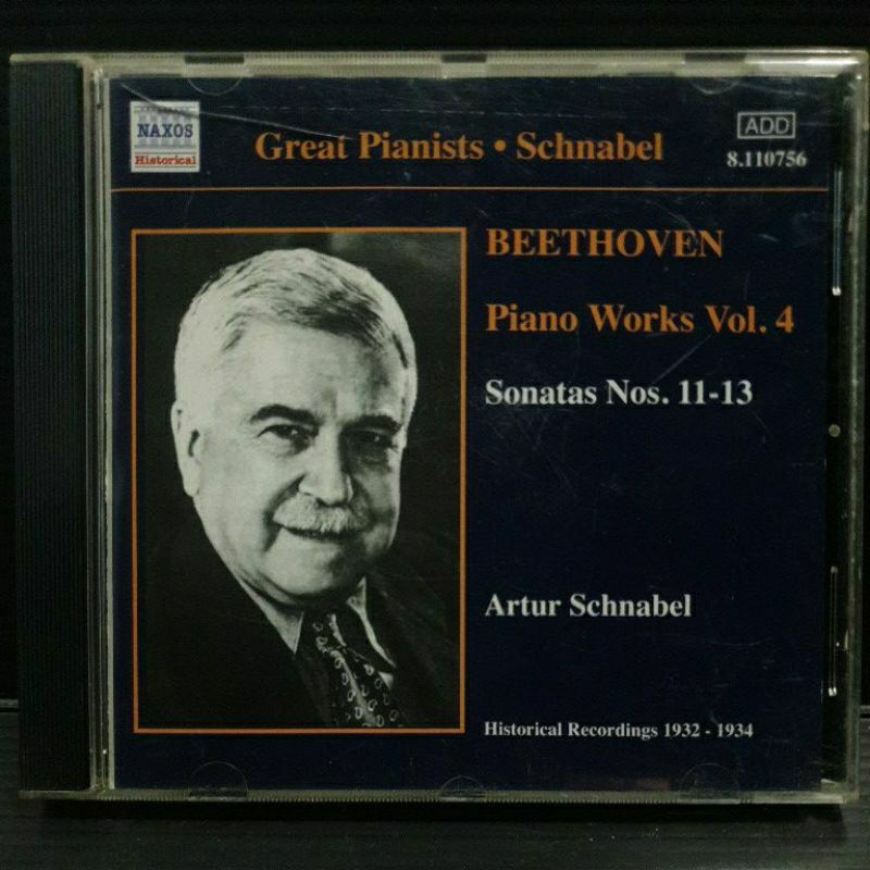 Schnabel - Beethoven Piano Works Vol. 4