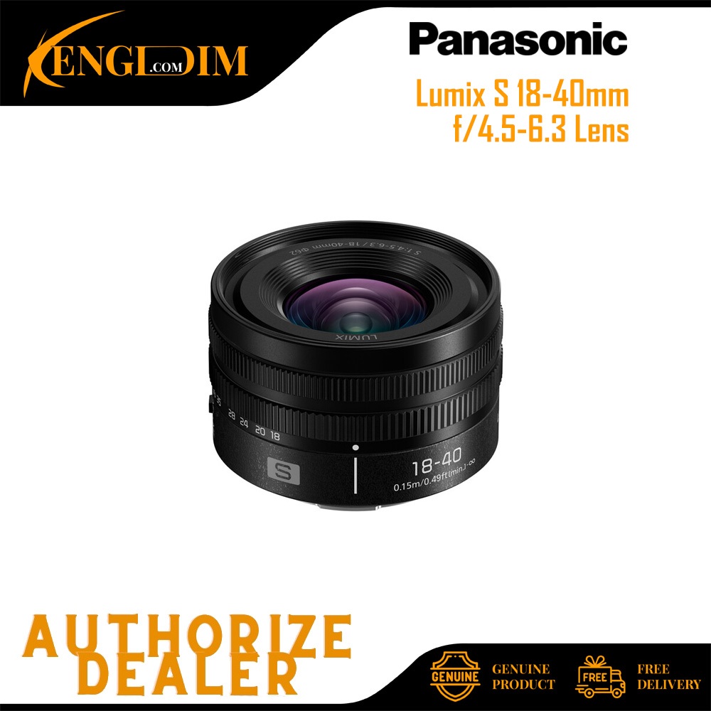เลนส์ Panasonic Lumix S 18-40mm f/4.5-6.3
