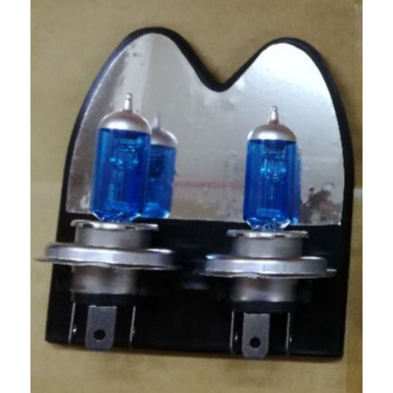H4-P43T-12V-0/90W ULTRA BULB HALOGEN ชุดหลอดไฟ (PHOENIX)-1 PAIR