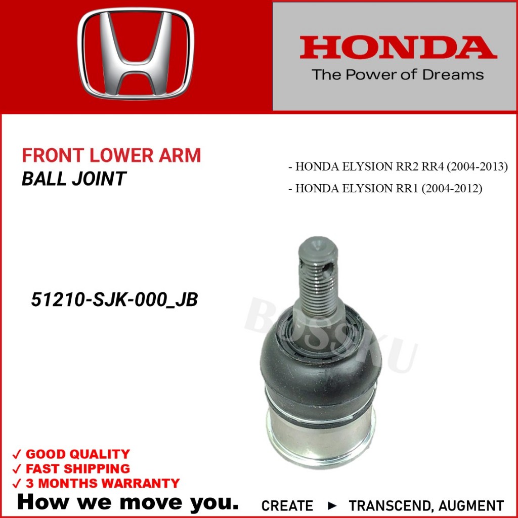 DEPAN ด้านหน้า LOWER ARM BALL JOINT - HONDA ELYSION RR1 RR2 RR3 RR4 RR5 RR6