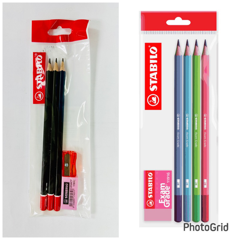 STABILO 3 IN 1 VALUE SET PENCIL / STABILO 4 IN 1 COLOURFUL PENCILS VALUE SET