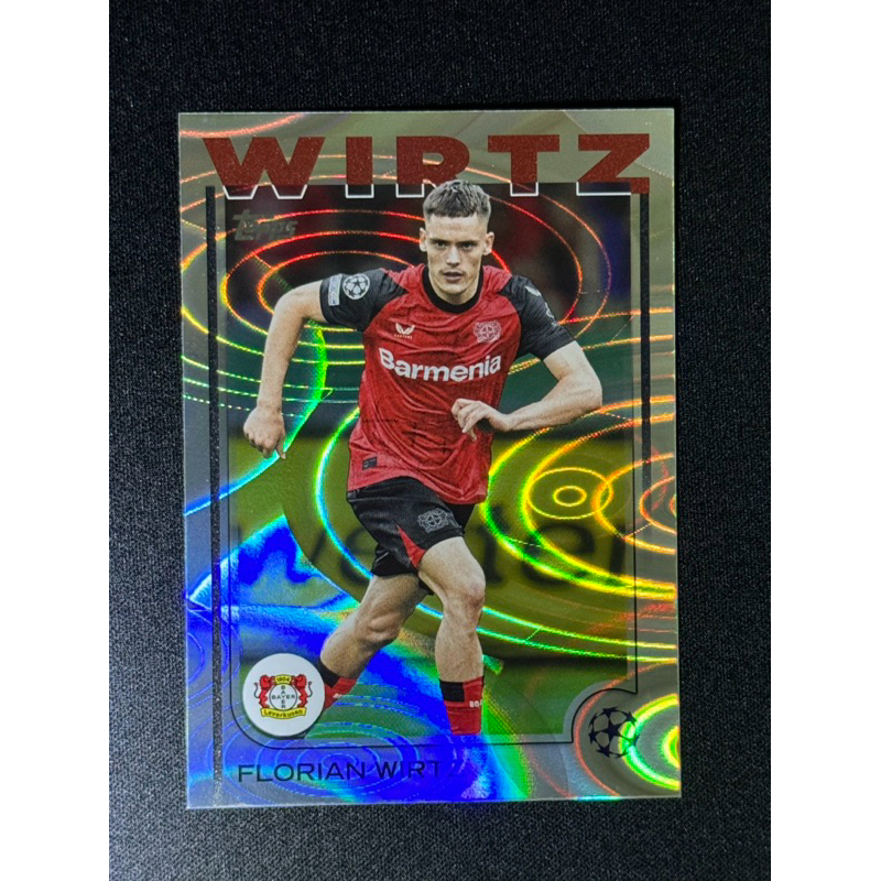 Florian Wirtz RainDrops 24/25 Topps UCC
