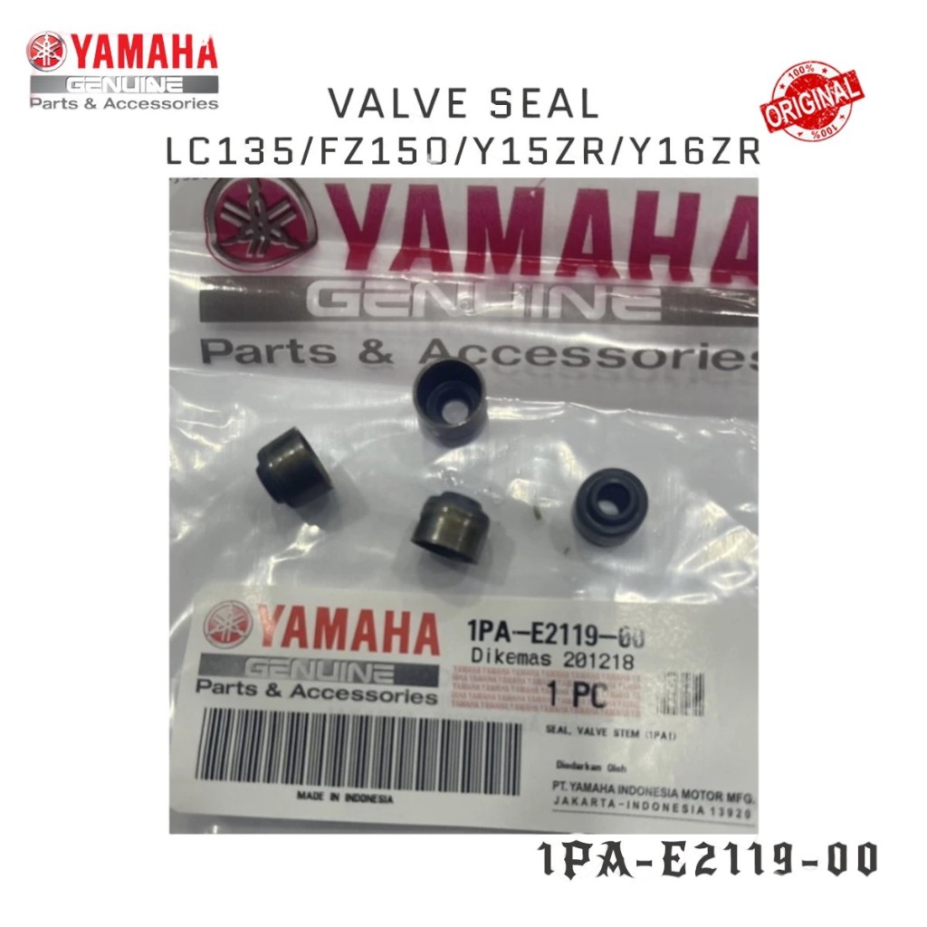YAMAHA LC135 Y15ZR Y16ZR ซีลวาล์ว 1PA-E2119-00 FZ150 ซีลก้านวาล์ว R15 GETAH ซีลยาง R25 R3 MT25
