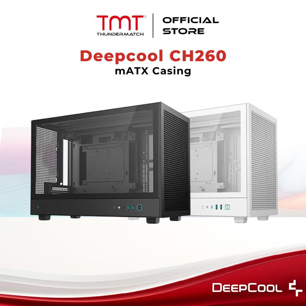 TMT Deepcool CH260 / CH260 WOOD mATX Casing