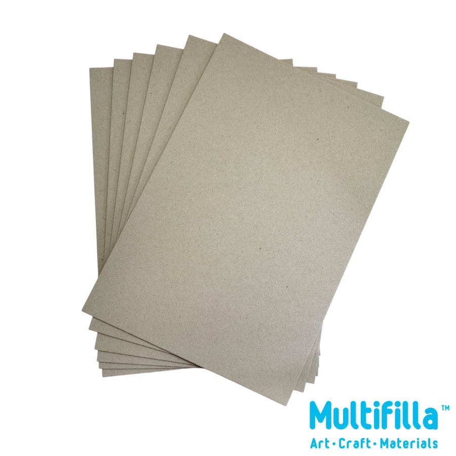 Chipboard 1500gsm A4 - 6 ชิ้น - ฝาครอบเข้าเล่มหนังสือ