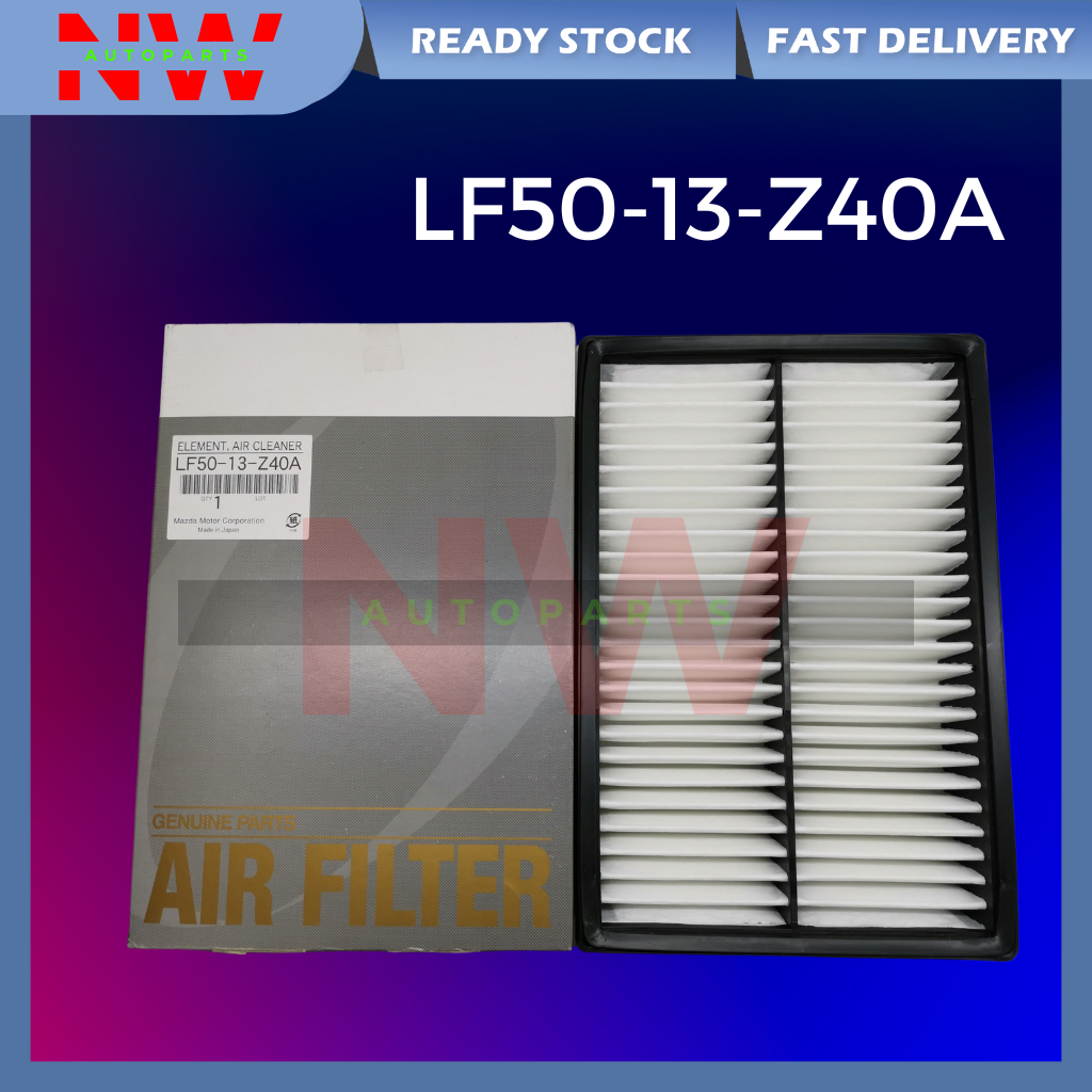 MAZDA 3 2.0 BK , BL , MAZDA 5 2006 , MAZDA 6 2.0 2013 , MAZDA CX5 ( OLD ) AIR FILTER ( LF50-13-Z40A 