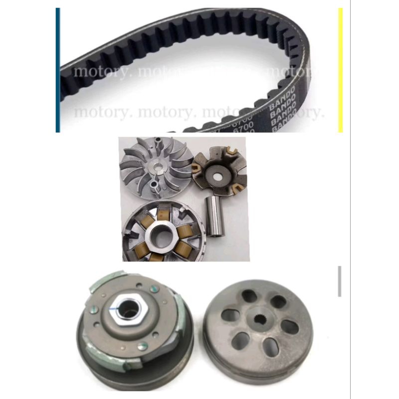 PULLEY TIMING BELT SYM JETPOWER ด้านหลัง PULLY BELAKANG DEPAN PULLEY TIMING BELTING SYM JET POWER