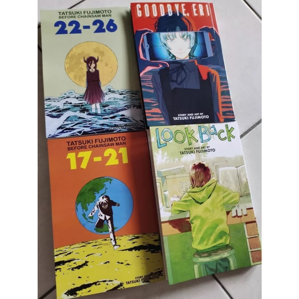 GOOD BYE, ERI (ลาก่อนนะ เอริ) / LOOK BACK (มองย้อนกลับไป) / 17-21 / 22-26 BY (โดย) TATSUKI FUJIMOTO (CHAINSAW MAN)