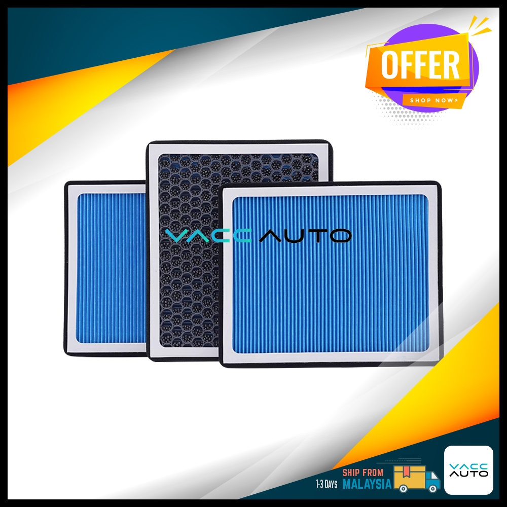 Honda Accord T2A 9th Gen Cabin Aircond Filter สําหรับ Accord T2A 9th Gen (2013 - 2019) Vacc Auto รถอ