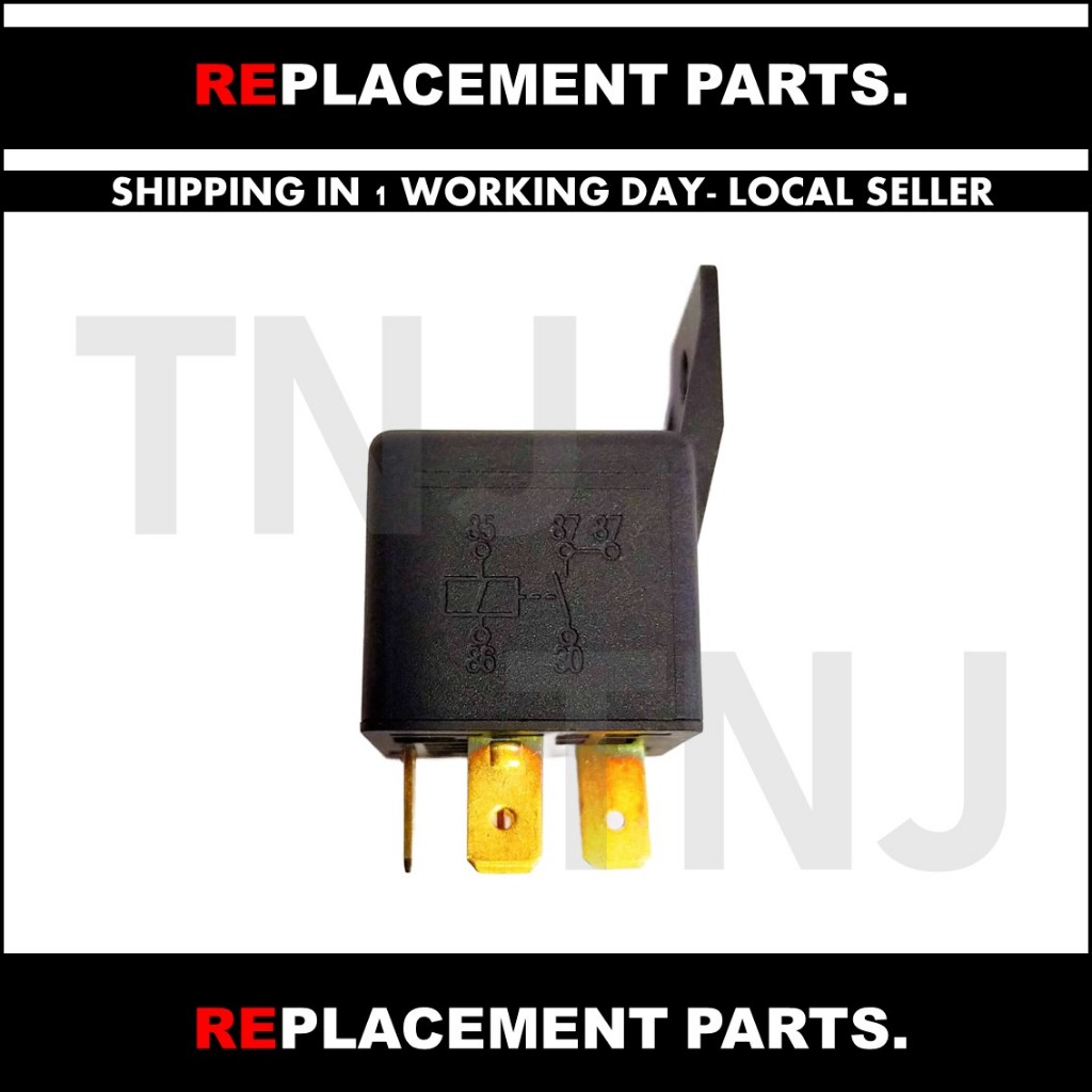 5P 12V 20A/30A RELAY (BOSCH) ( 0986AH0250 ) BOSCH รีเลย์รถยนต์สากล 12V 30A 5 พินรีเลย์