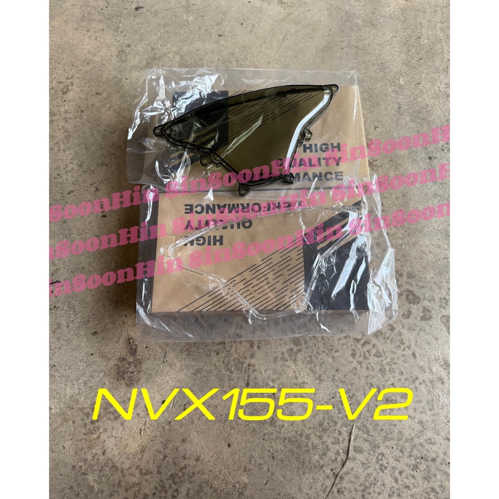 Yamaha NVX155 V2 Cover Meter Lens / Cermin Meter - Clear / Tinted cover mider nvx 155 nvx v2
