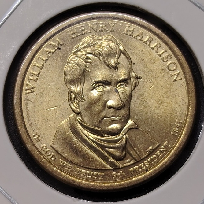 USA 9th President 1 Dollar 1841