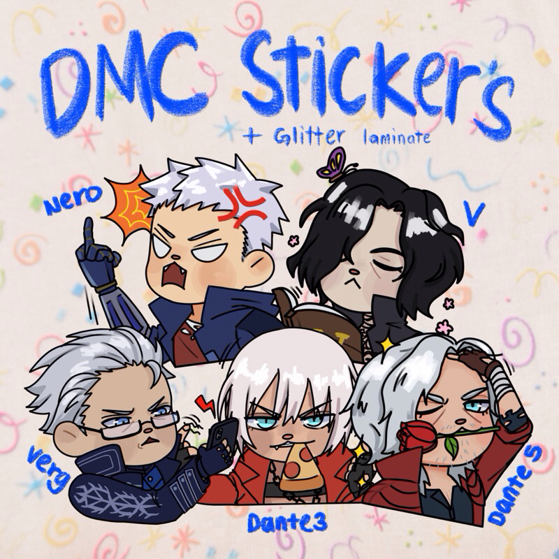 สติ๊กเกอร์ Devil May Cry [ftnyuni]
