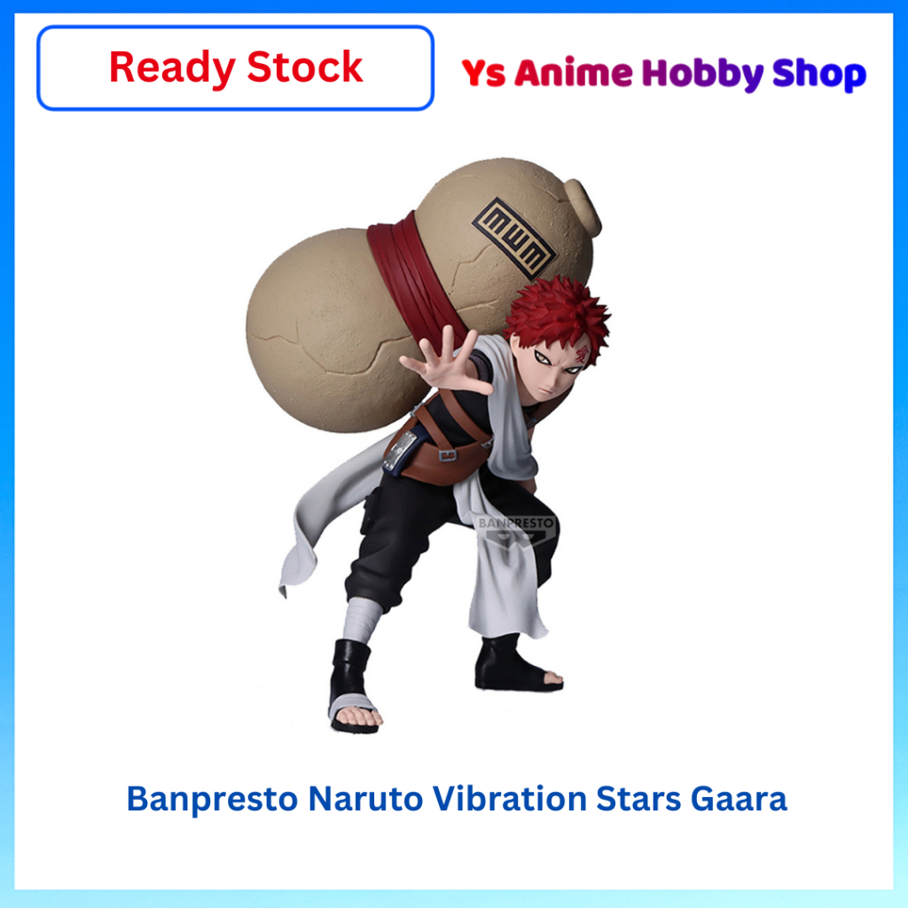 Banpresto Naruto Vibration Star Gaara อะนิเมะรูป