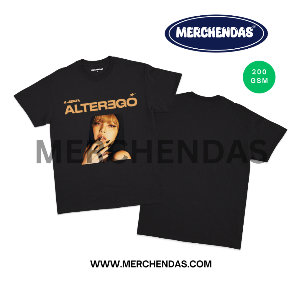 เสื้อยืดKpop Lisa Alterego BlackPink