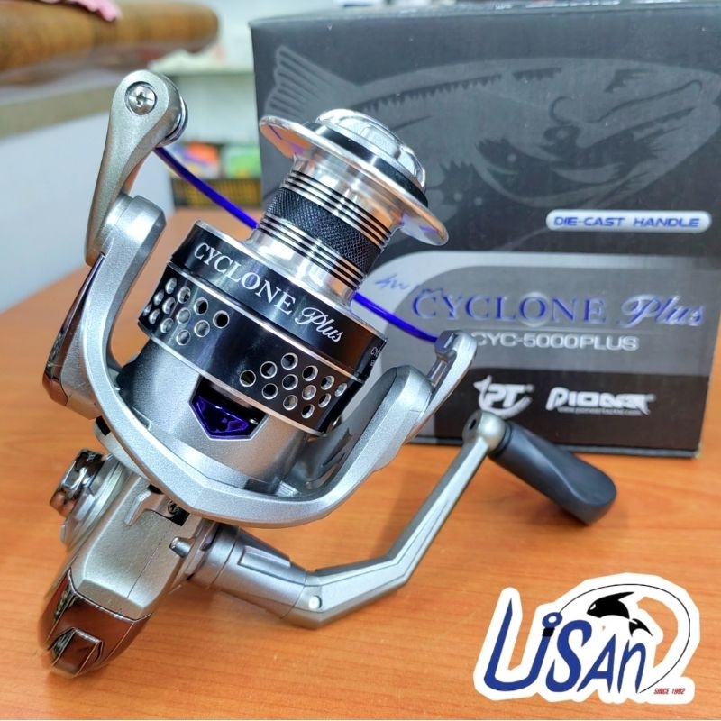 PIONEER CYCLONE PLUS ALUMINIUM SP REEL SPINNING REEL MESIN PANCING SPINNING REEL