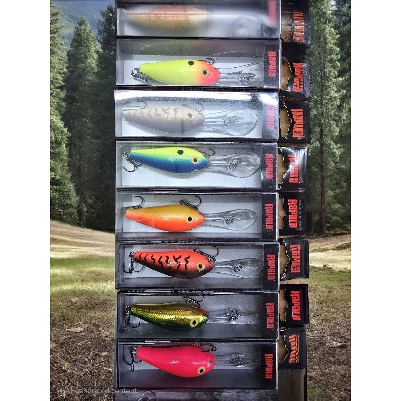 RAPALA DRFR07 DOWN DEEP RATTLIN FAT RAP FISHING LURE