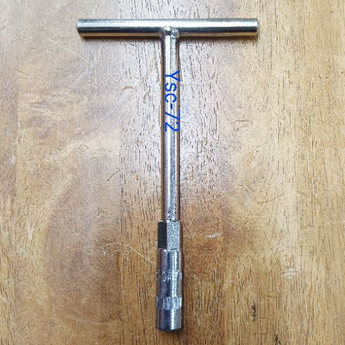 T-TYPE SOCKET WRENCH SHORT 7MM (6 จุด )