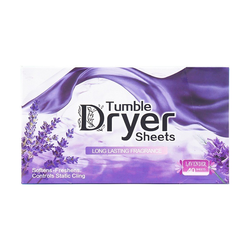 [ OFFICIAL ] LAVENDER DRYER LAUNDRY SHEET Segar Melembutkan Kurang Kedutan Less Wrinkles DELOURVA