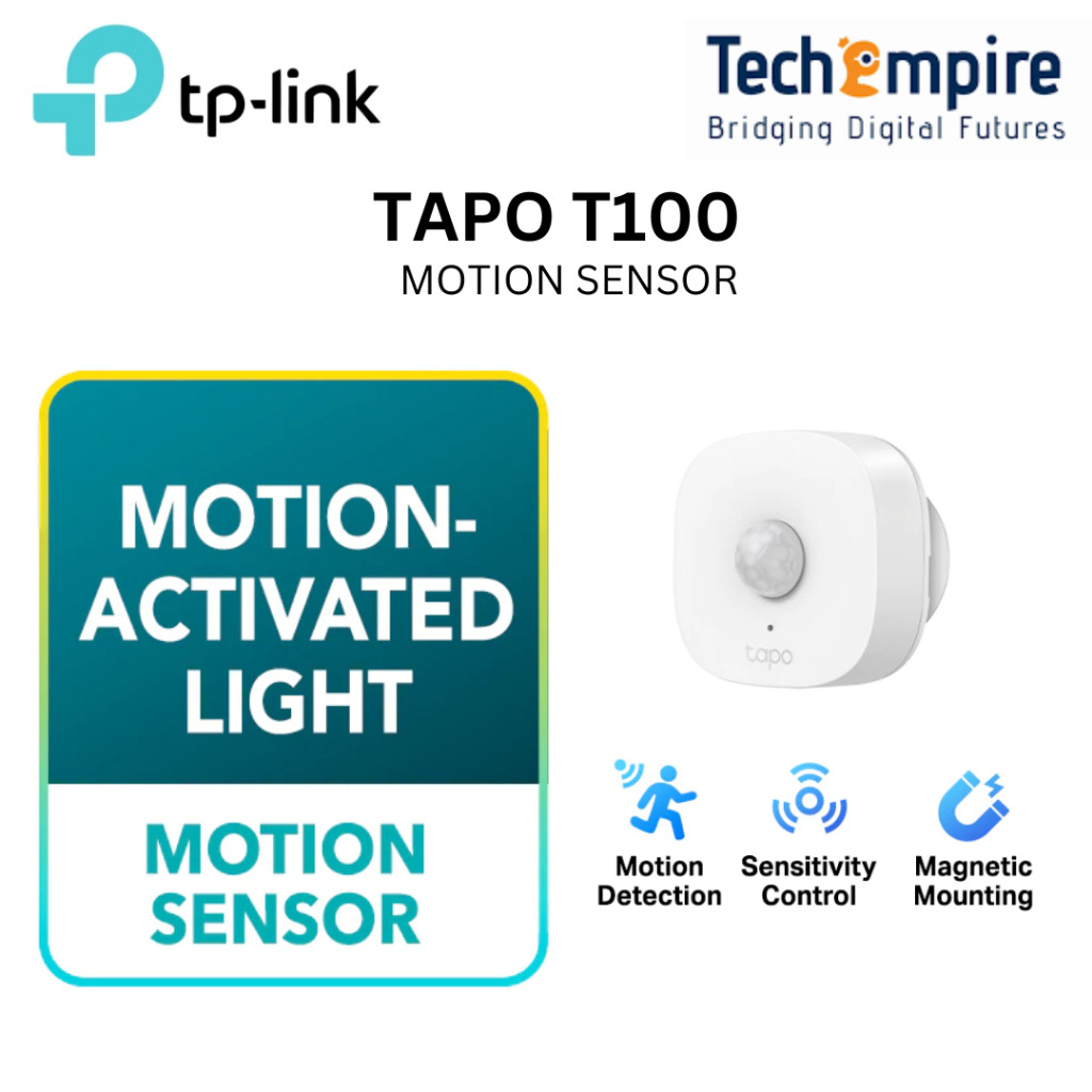 TP-Link Smart Home Human Body Motion Sensor Tapo T100