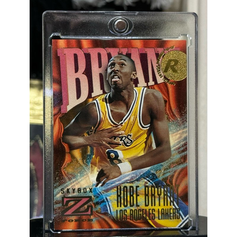 Kobe Bryant Rookie Card 1996-97 Skybox Z Force 142 Lakers HOF