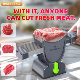 Kitchen Meat Slicer Stainless Steel Home Versatile Meat Cutting Tool Thinly Sliced ​​Shredded Pork Manual Fresh Meat 切肉机