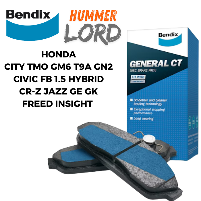 HONDA CITY TMO TM0 GM6 T9A GN2 CRZ CR-Z JAZZ GE GK FREED INSIGHT FB 1.5 BENDI DB1991GCT FRONT DEPAN 