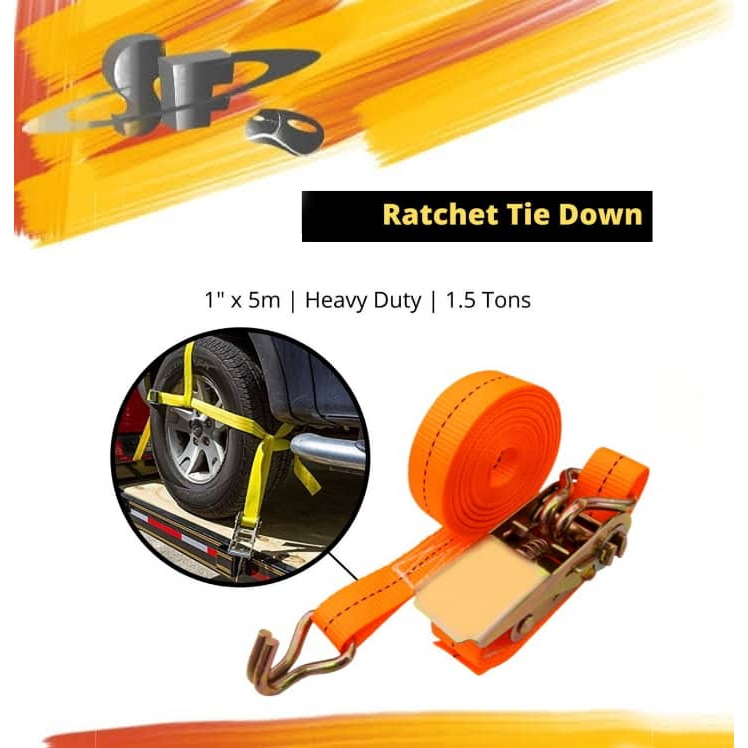 RATCHAT TIE DOWN, 1TON X 15FT