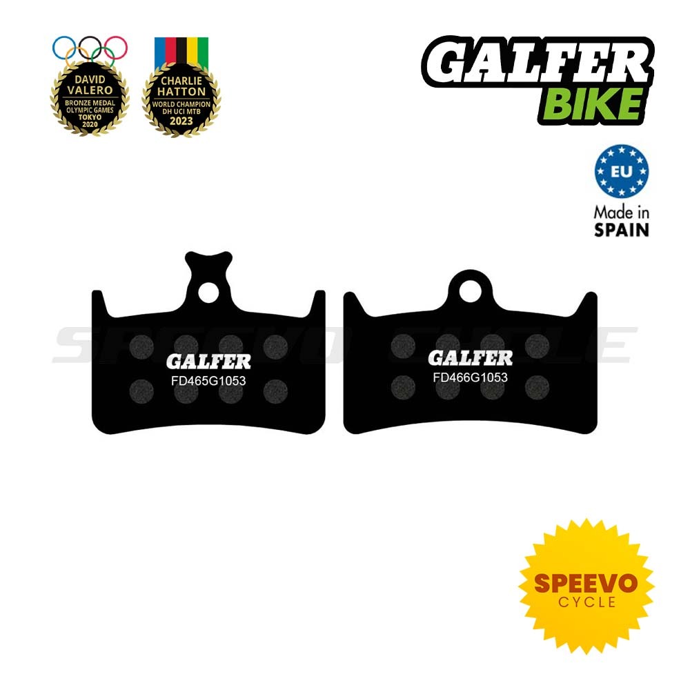 GALLER BIKE HOPE E4 V4 ผ้าเบรกจักรยาน