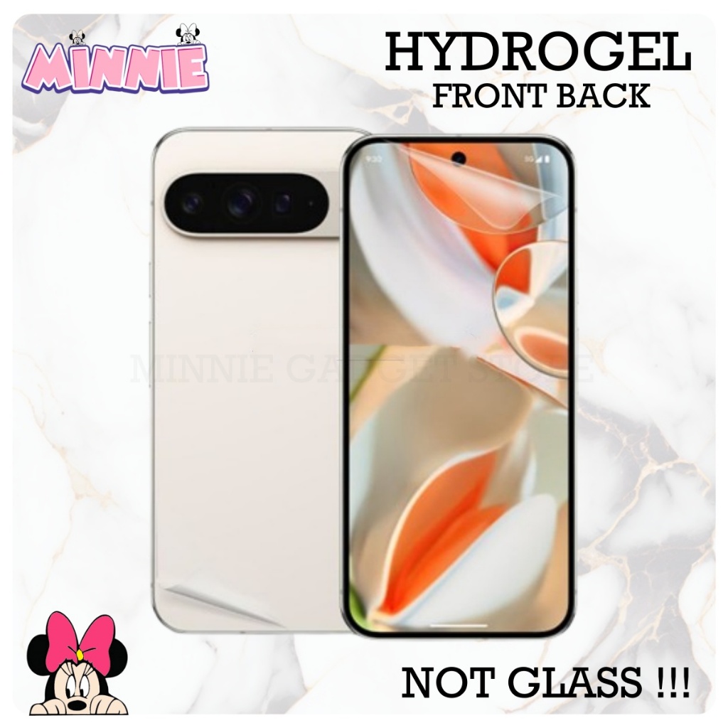 ฟิล์มกันรอยหน้าจอ Hydrogel ด้านหน้า + หลัง Google Pixel 5a 5G / Pixel 5 / Pixel 4a 5G / Pixel 4 XL /