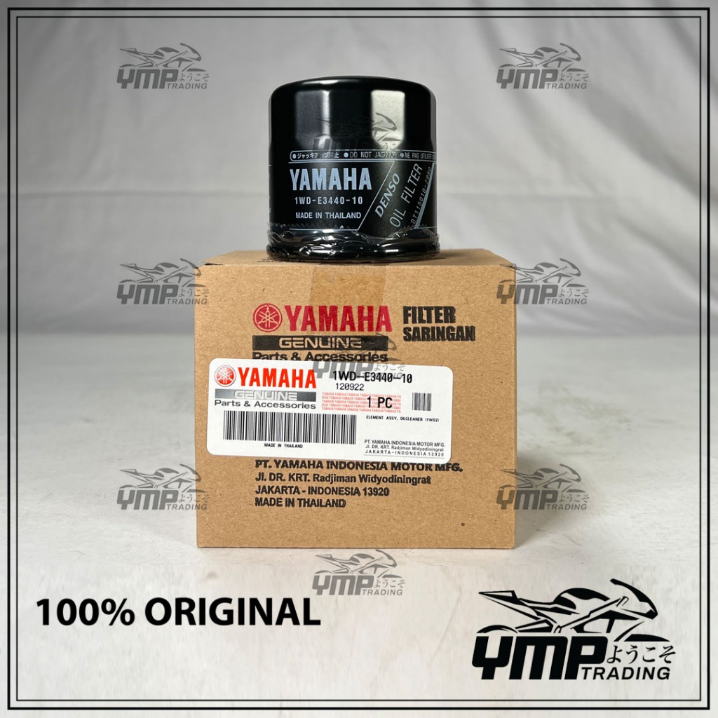 YAMAHA กรองน้ํามันเครื่อง R25 MT25 1WD-E3440-00 XJ6 MT07 MT09 R1 R6