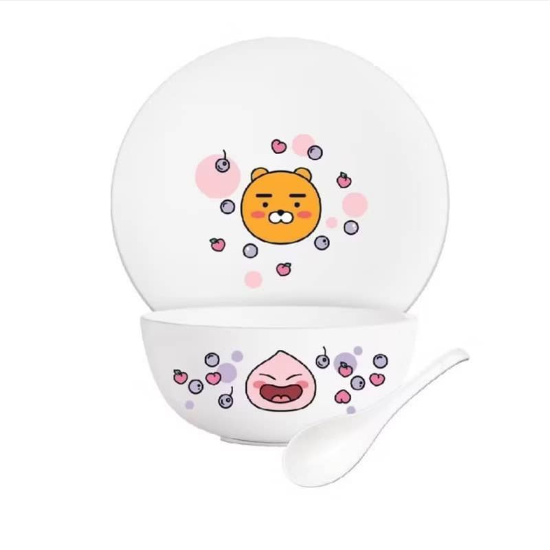 KAKAO FRIENDS GWP Kakao Friend Bowl + Plate Set 1S