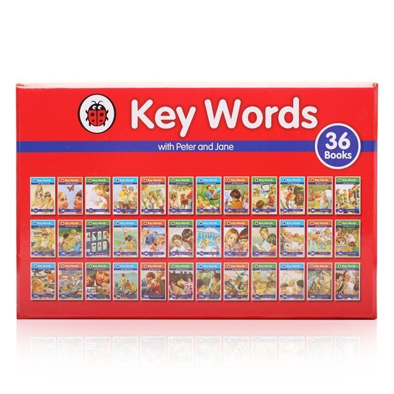 (36Books)Key Words with Peter and Jane book learning หนังสืออ่านภาษาอังกฤษ พื้นฐานภาษาอังกฤษสําหรับเ