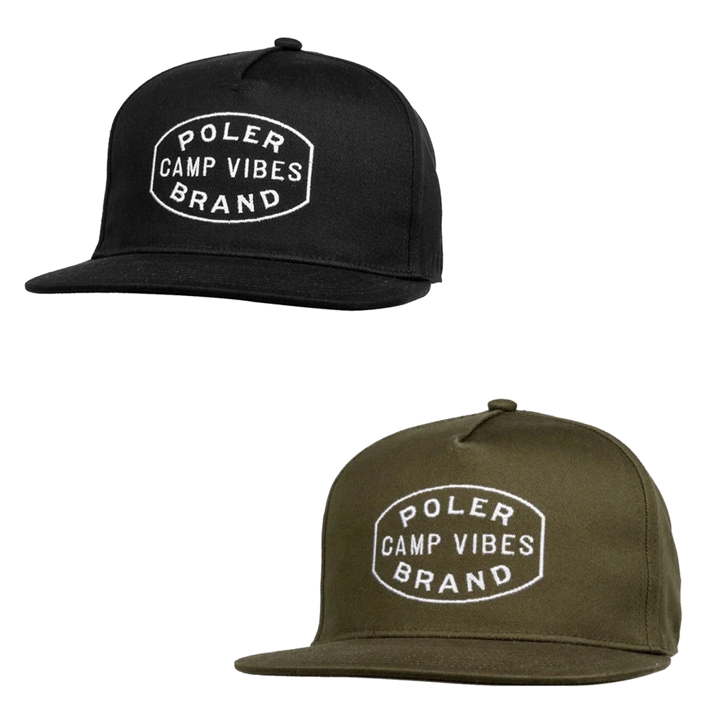 หมวกแบรนด์ Poler Vibes ( สีดํา / เขียว )